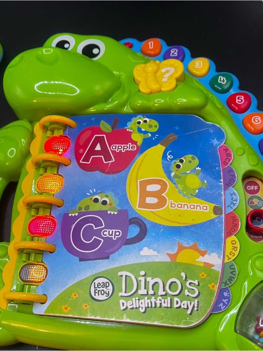 Leap Frog Bundle of 3 Electronic Learning Toys Toddler Laptop Dino ABC Word Book - Picture 9 of 16